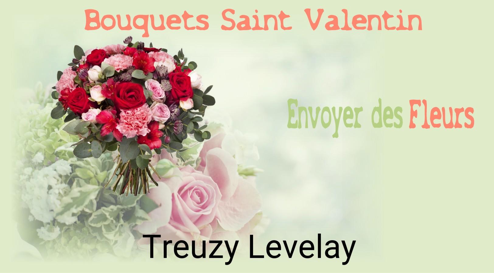 Roses de Saint-Valentin livrées à Treuzy-Levelay